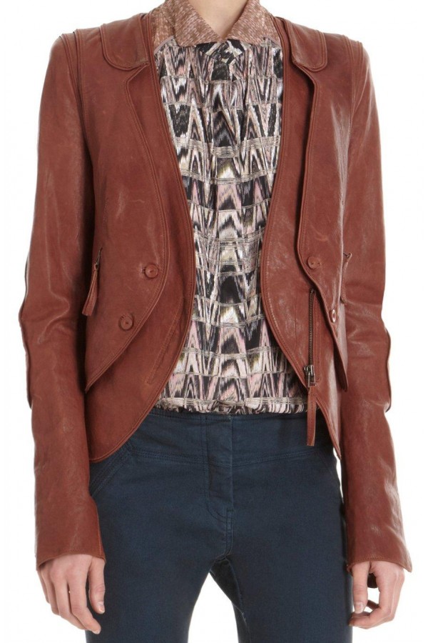 Kate Beckett Castle Leather Jacket Stana Katic Jacket